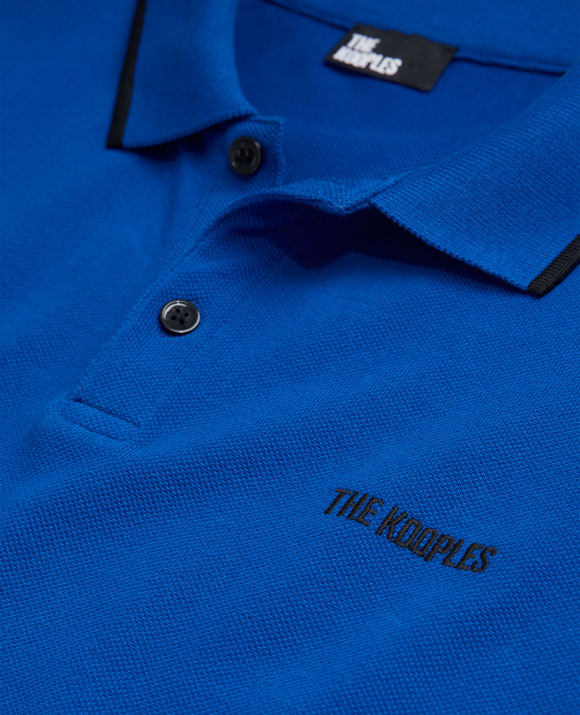 Polo bleu