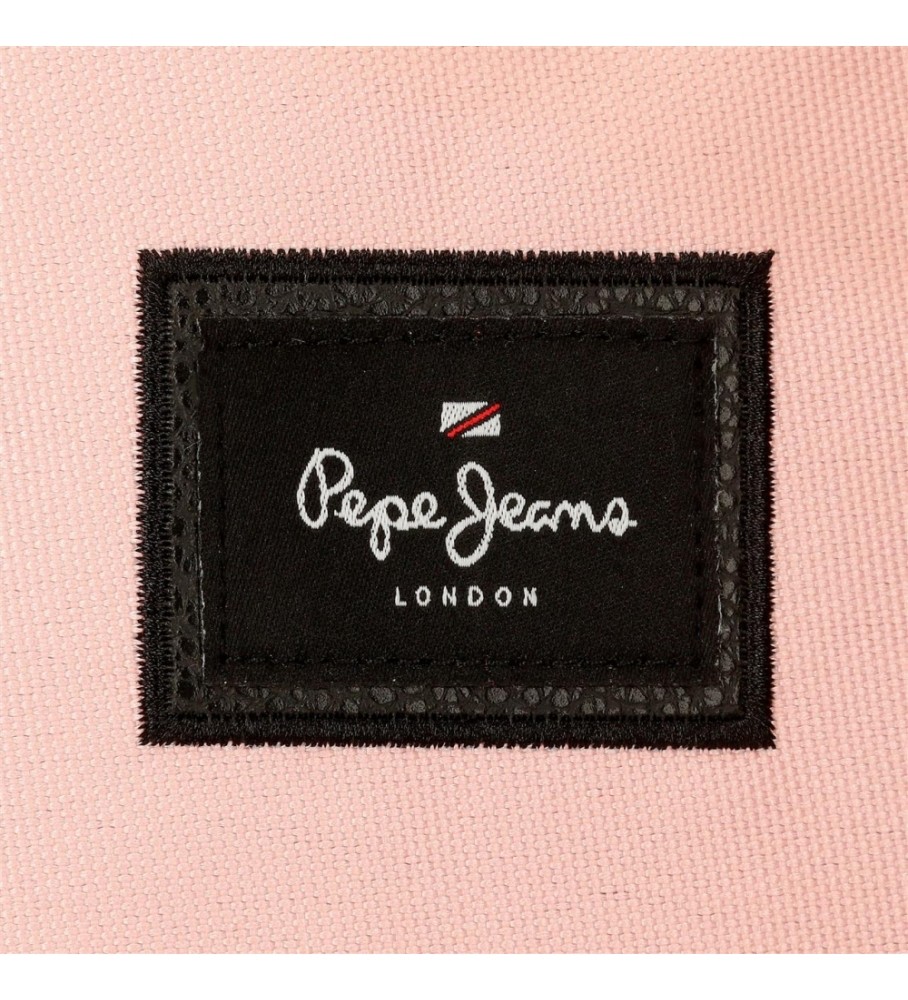 Mochila Pepe Jeans Aris + Capa Rosa