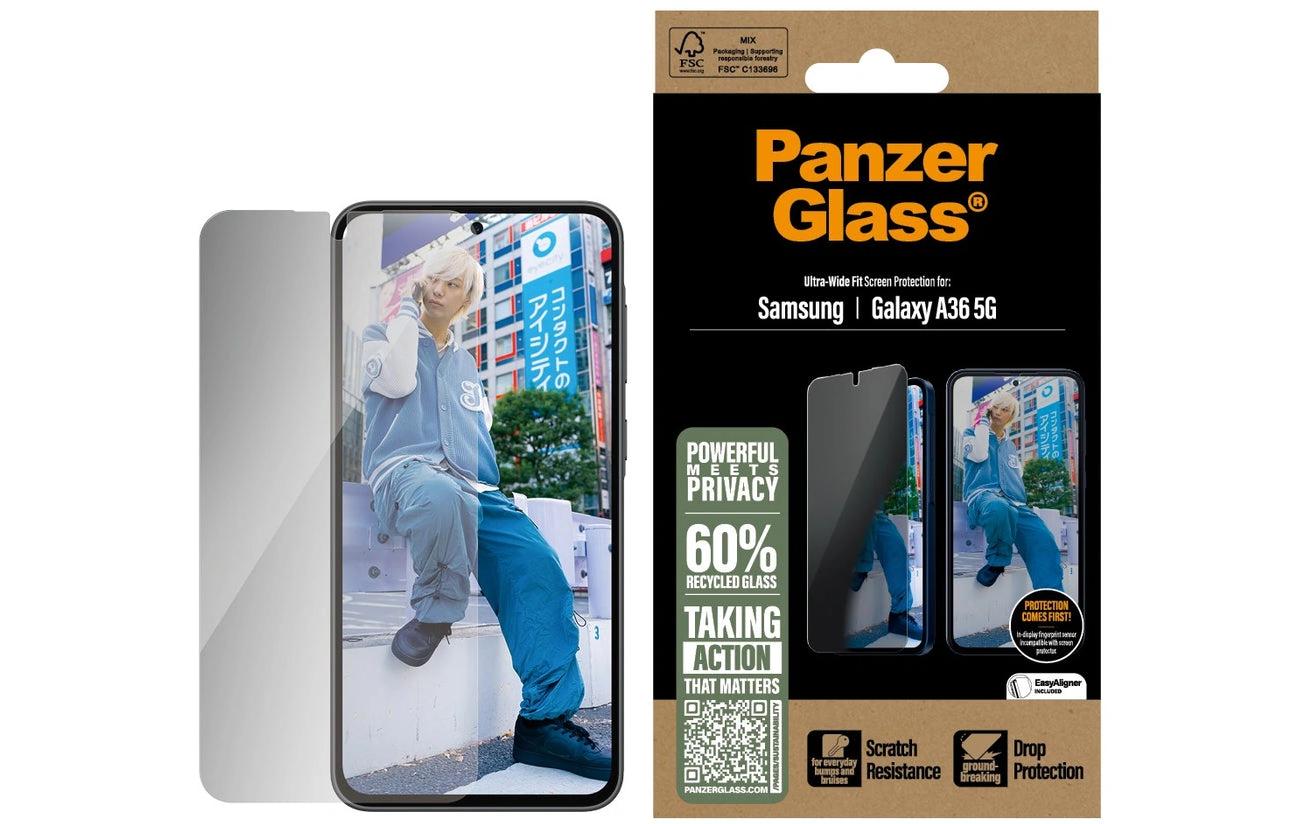 Displayschutz Privacy Ultra-Wide Fit Galaxy A36Display-Schutzfolie für das Samsung Galaxy A36 5G