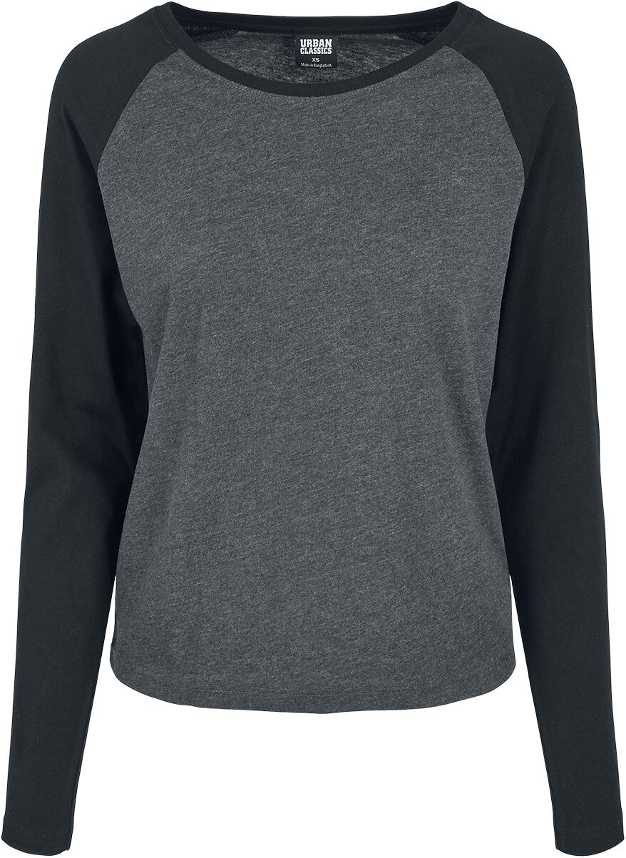 Haut Manches Longues Raglan Contrastantes | Urban Classics T-shirt manches longues