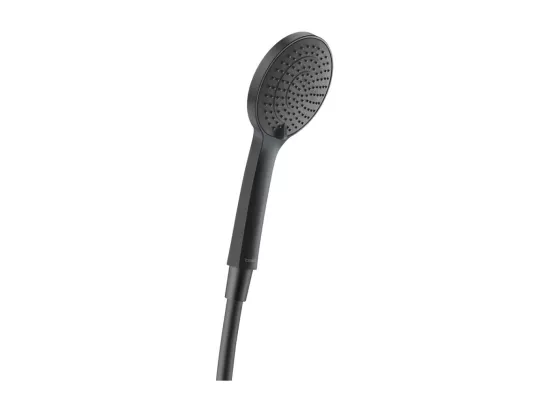 Pommeau de douche DURAVIT Universal 11 cm 3 jets noir mat