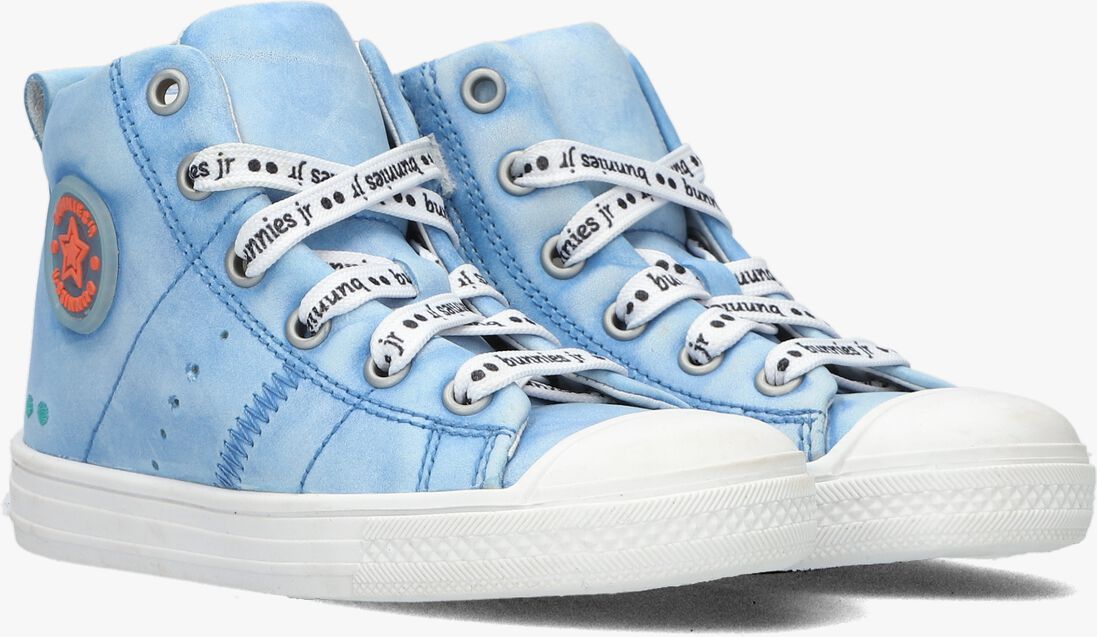 BUNNIESJR blauwe bunniesjr hoge sneaker frans ferm