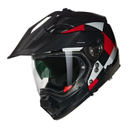 Casque Nolan N70-2 X - RUVIDO - Noir / Rouge