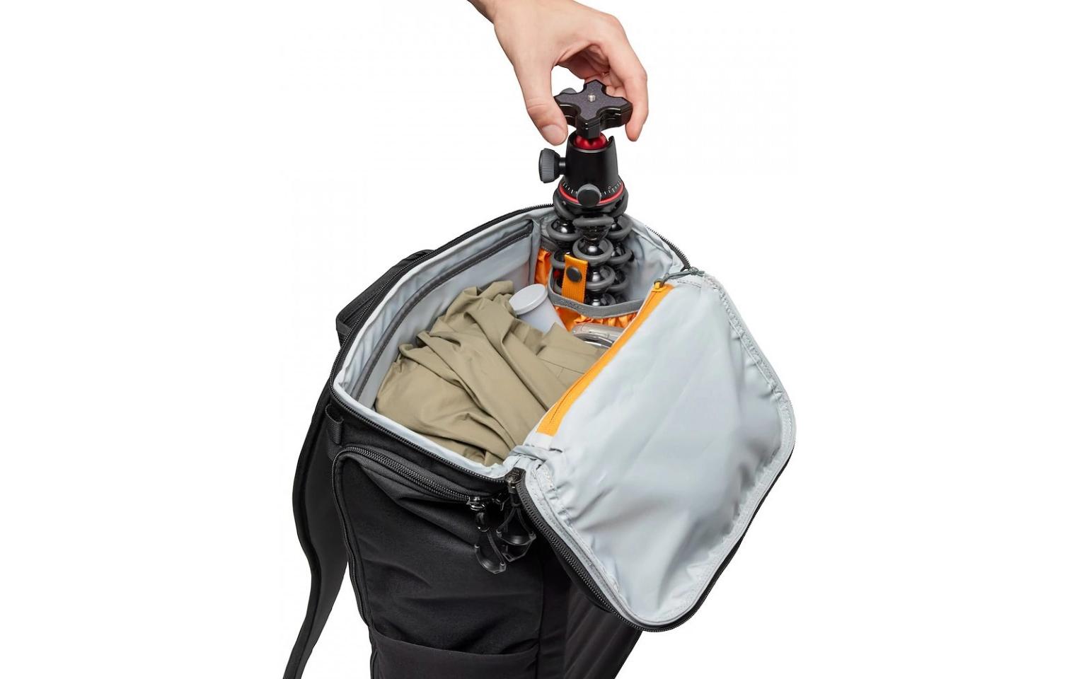 Fotorucksack ProTactic Lite BP 250 AW III<br>Robuster und leichter Rucksack bietet Platz für verschiedene Kameraeinsätze