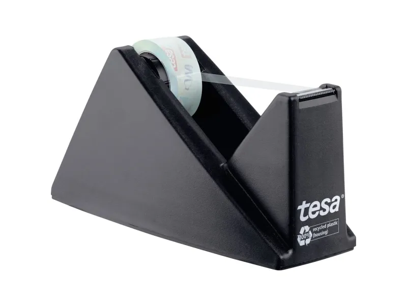 TESA Eco & Crystal, 1,9 cm, 33 m, Polystyren (PS), Sort, 1 stk