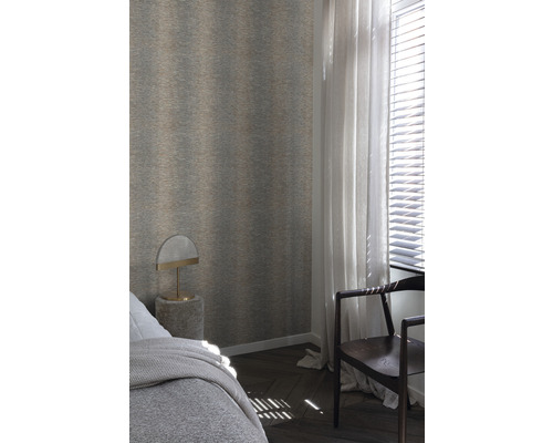 Vliesbehang A61904 Zezi grijsblauw