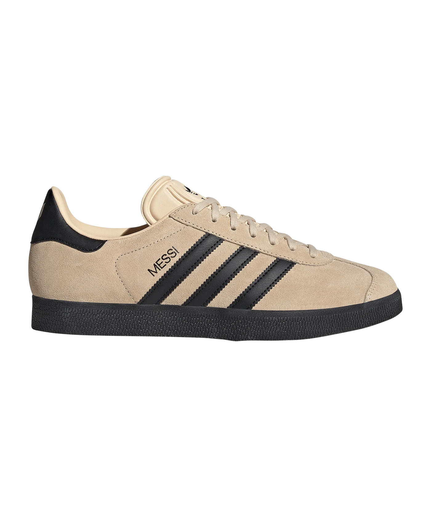 adidas Originals Gazelle Messi IN Beige Schwarz