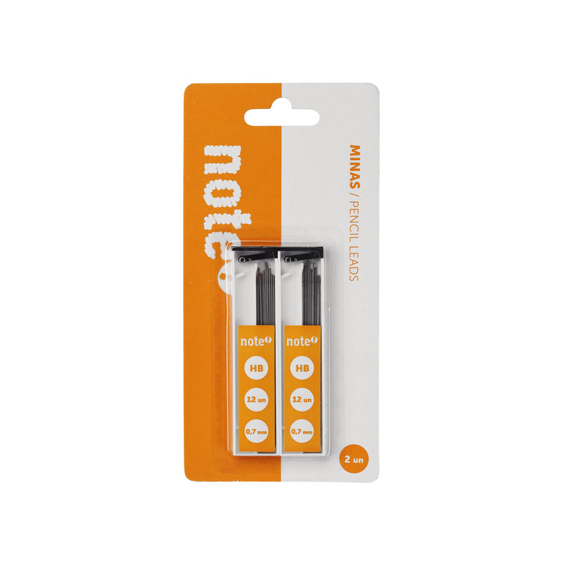 Minas 0.7mm 2 unidades Note!
