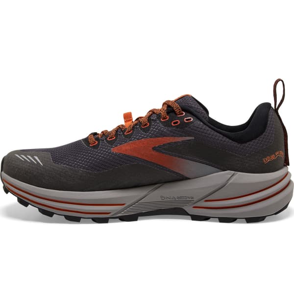 Chaussure trail BROOKS CASCADIA 16 GORE-TEX BLACK/EBONY/CINNABAR