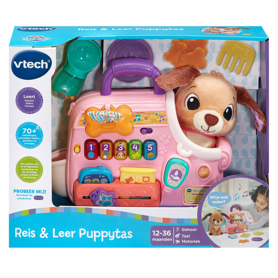 VTech Reis & Leer puppytas