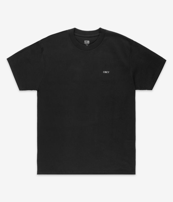 Obey Ripped Icon T-Shirt (black)