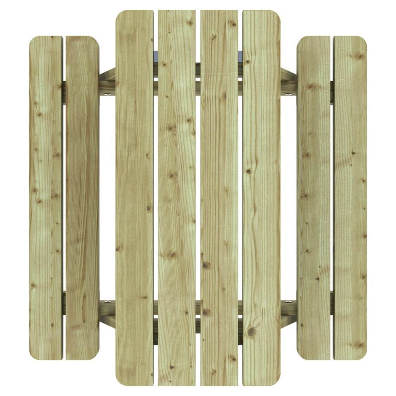 Outdoor Life Products Liv - Kinderpicknicktafel - 1x90x48 cm