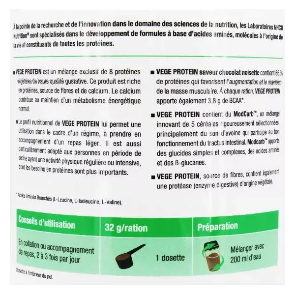 Chocolate com Proteína Vegetal NHCO 750g