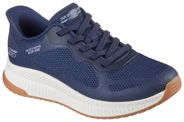Skechers Slip-On Sneaker »BOBS SQUAD 4«  Slipper, Freizeitschuh, Halbschuh mit Memory Foam
