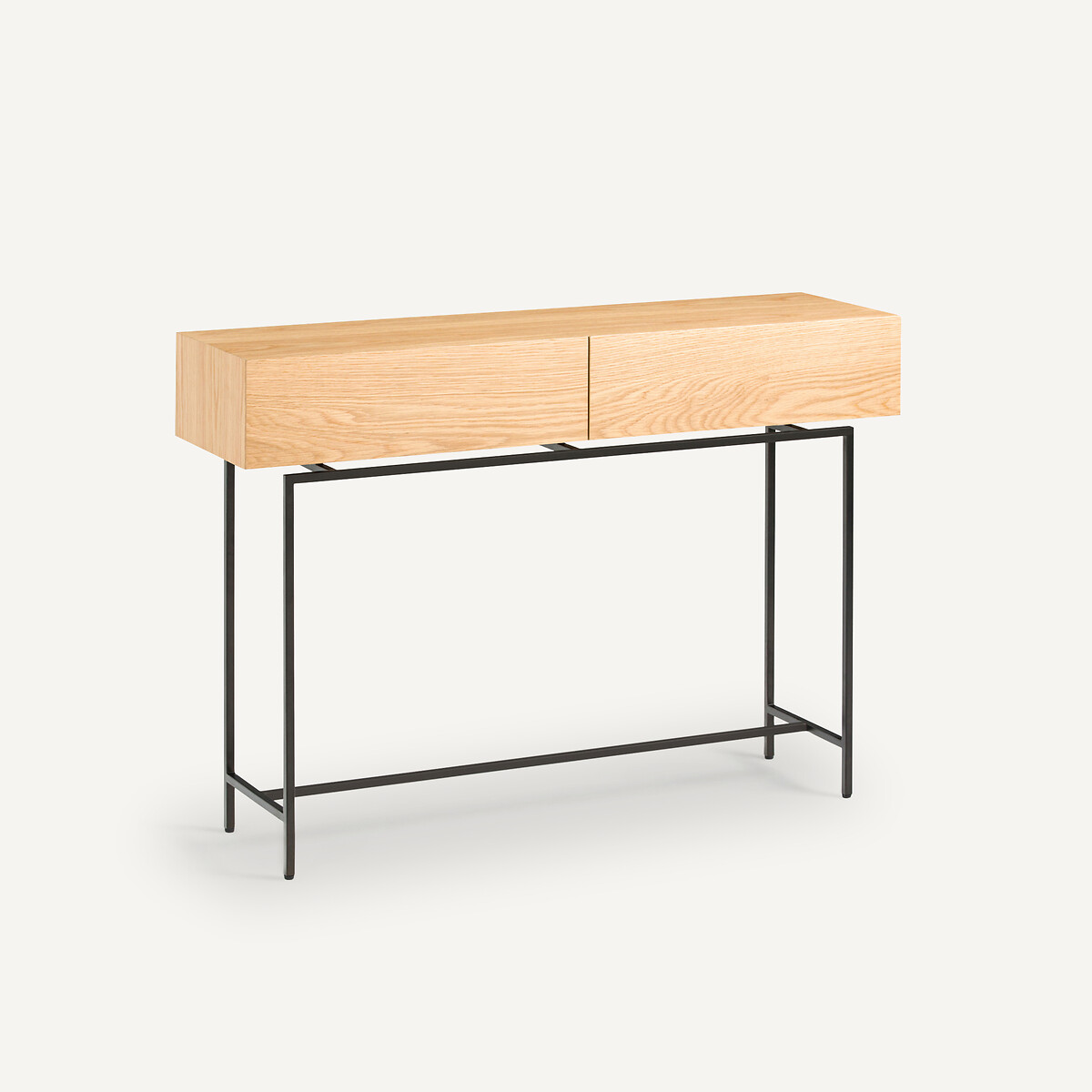 AM.PM<br>Mesa de parede em carvalho, 2 gavetas, Oreko