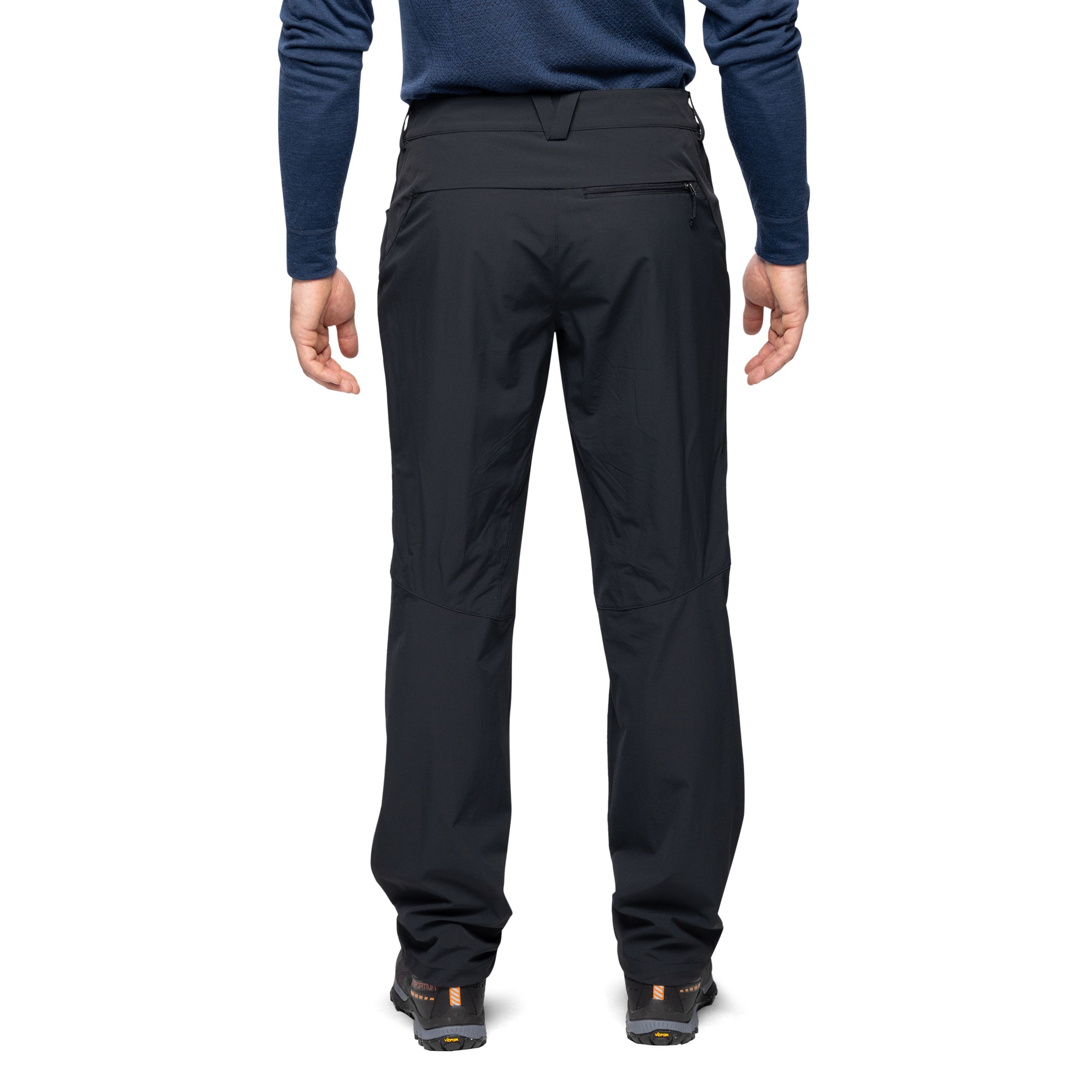Vaagaa Light Softshell Pants Herre Black