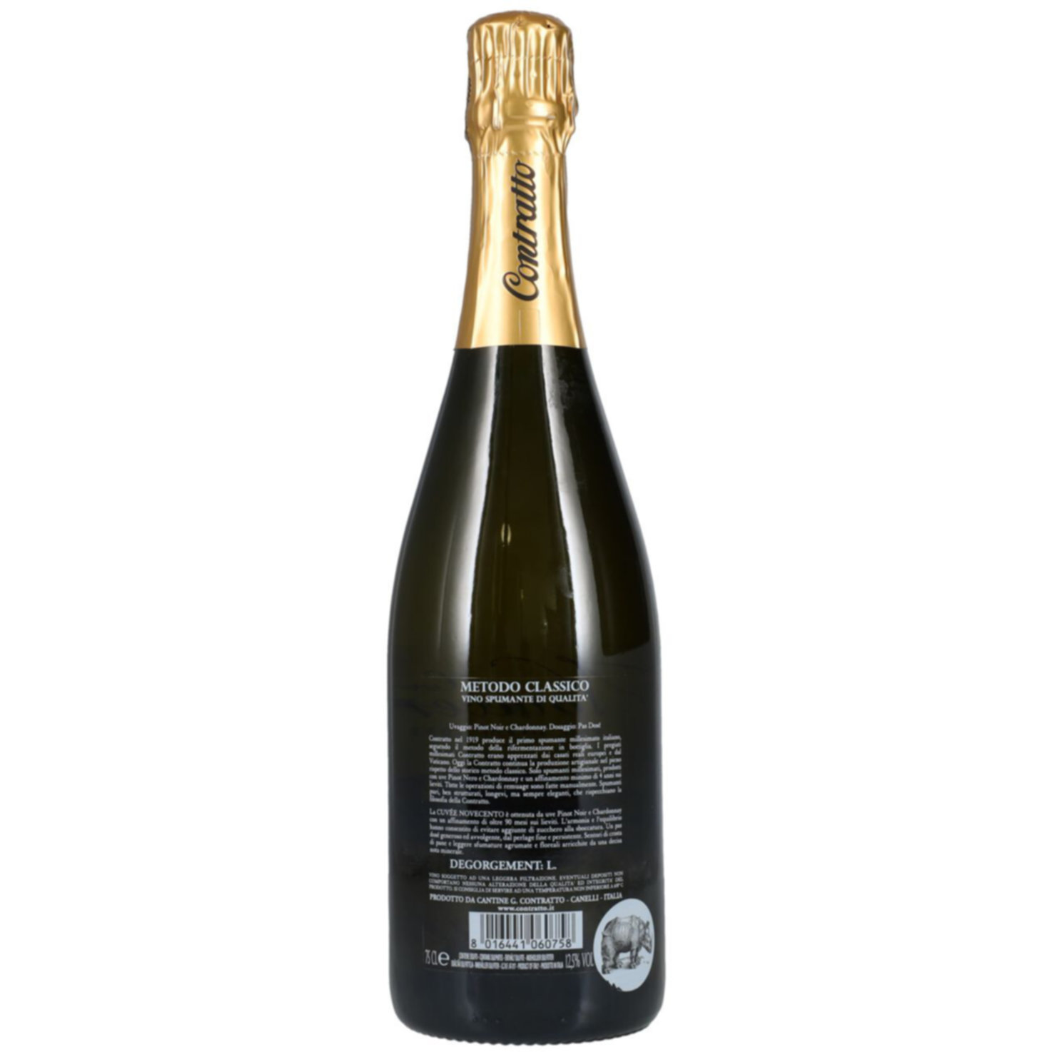 Piemont DOCG Cuvée Novecento Contratto -75cl
