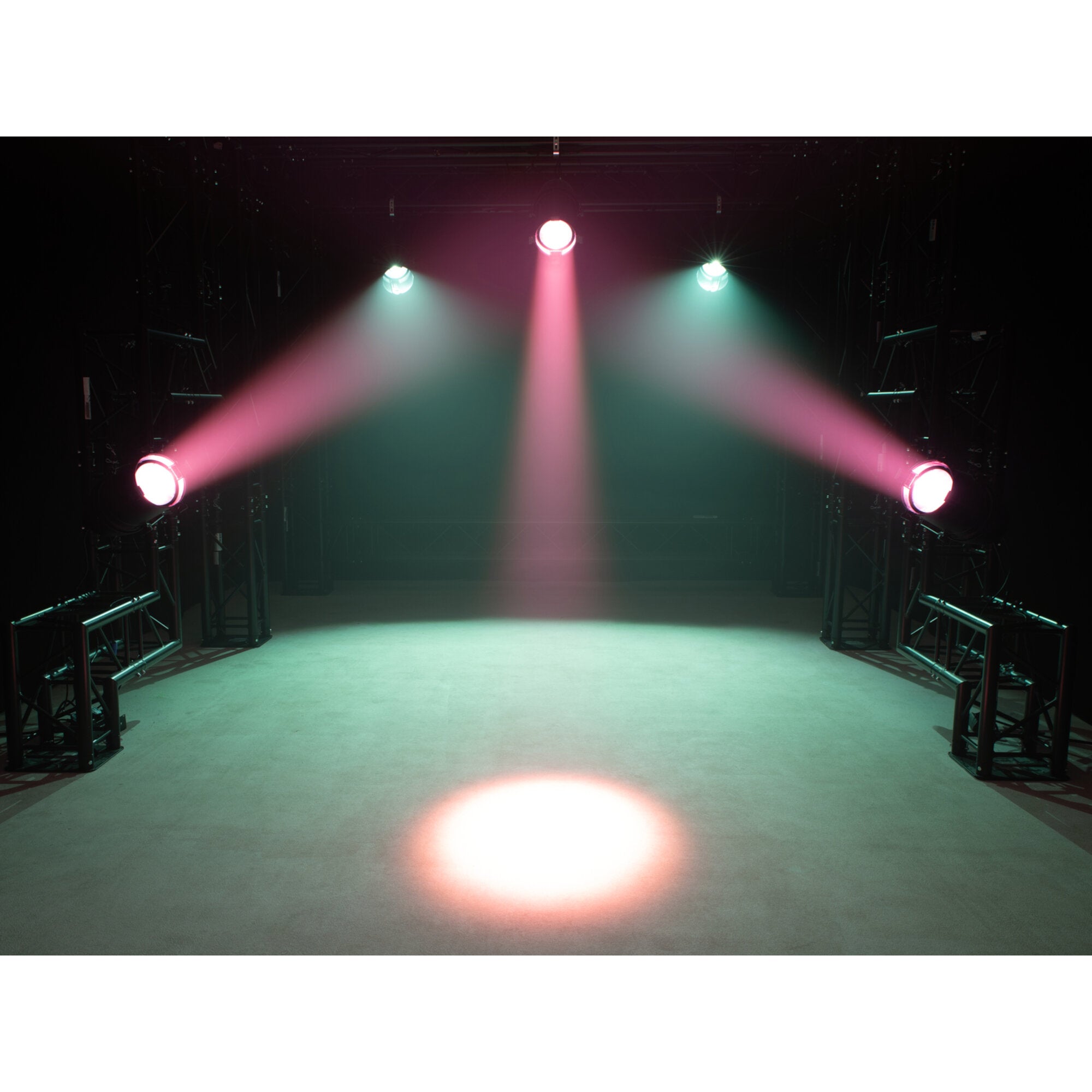 Eurolite LED PAR-64 COB RGBW 120W Zoom bk MK2 theater spot