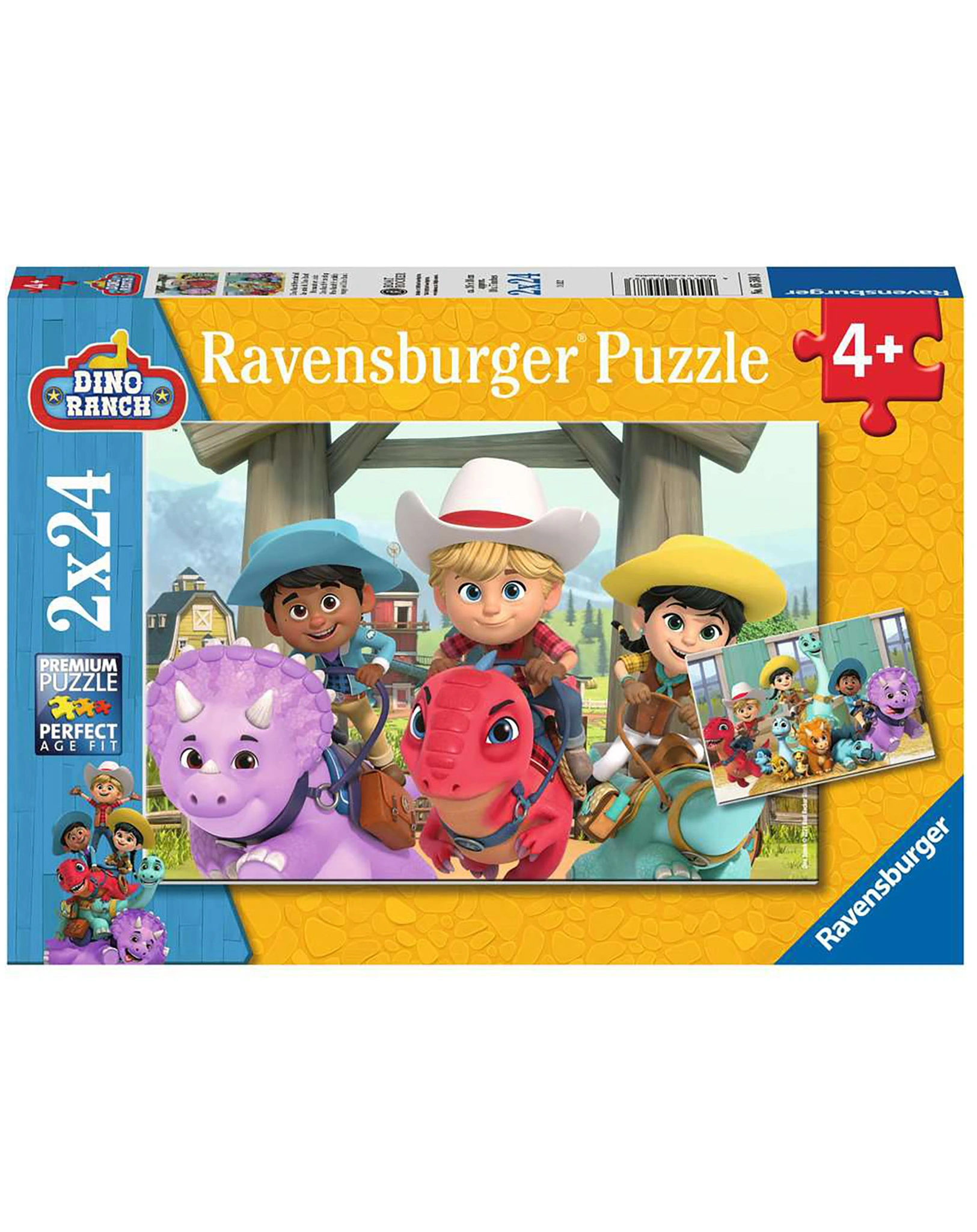 Puzzle DINO RANCH FREUNDSCHAFT 2x24-teilig