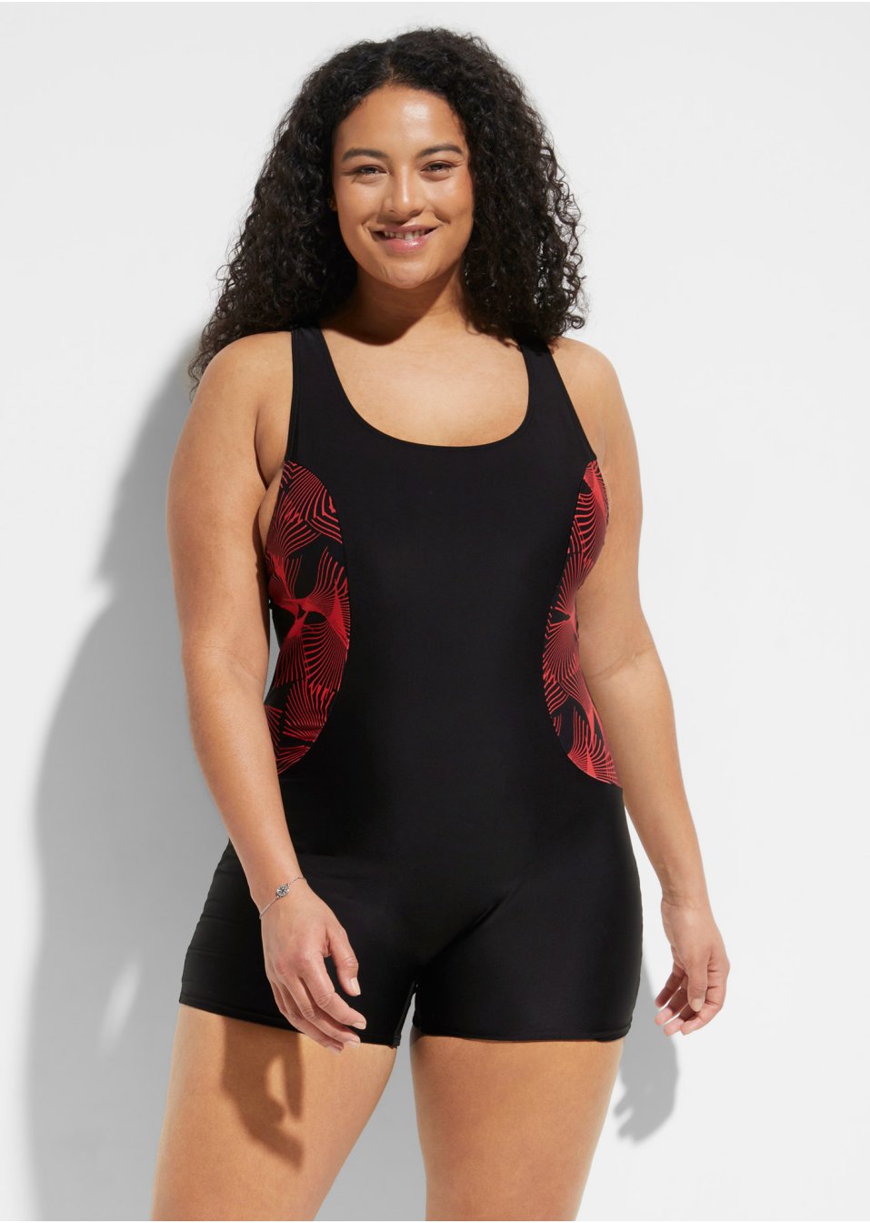 Maillot 1 pièce shorty à séchage rapide