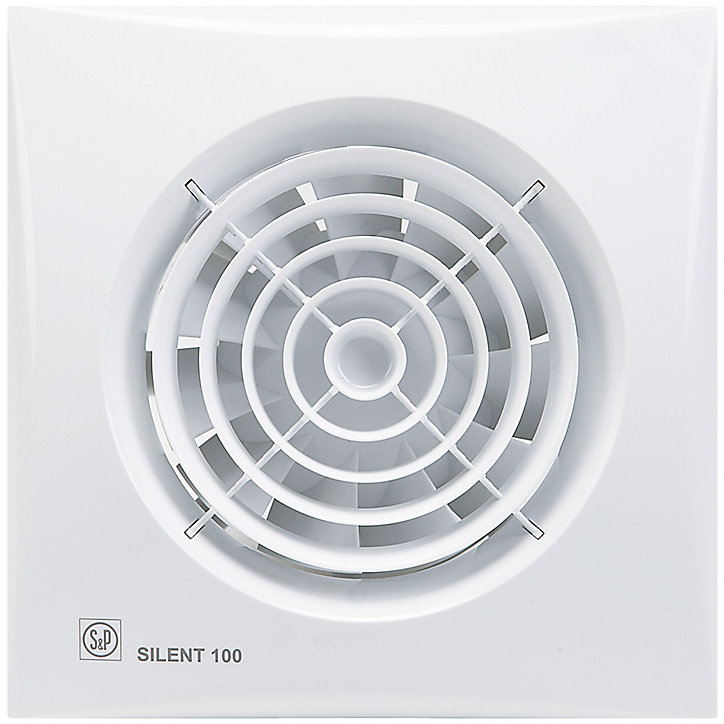 Aérateur ultra silencieux S&P Silent 100 CZ ø100 mm
