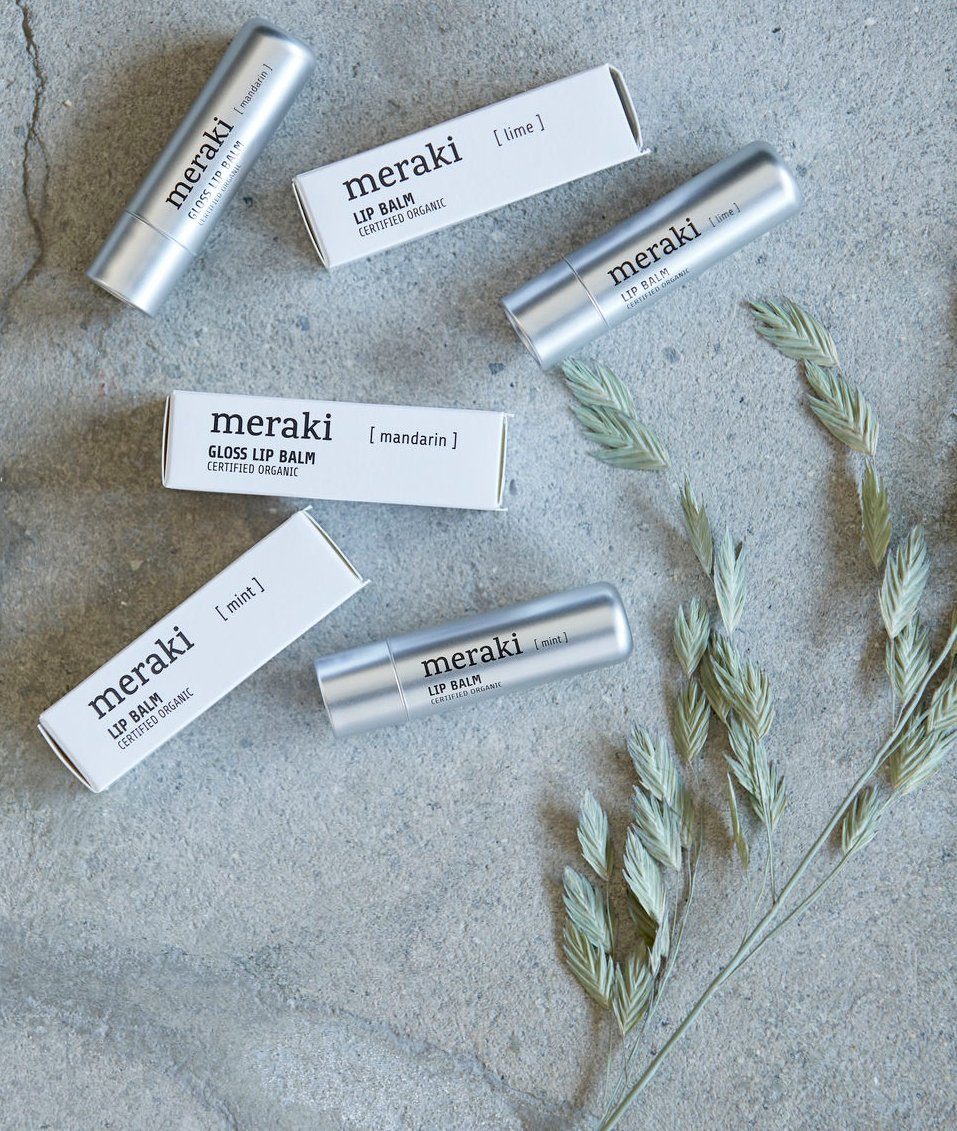Meraki Gloss Lip Balm mandarin