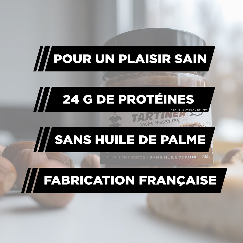 TIBO INSHAPE Pâte à tartiner cacao noisettes