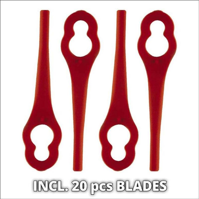 Einhell - Power-X-Change - Bloem-/Plantenbeschermer - Geel - Inclusief 20x Messen