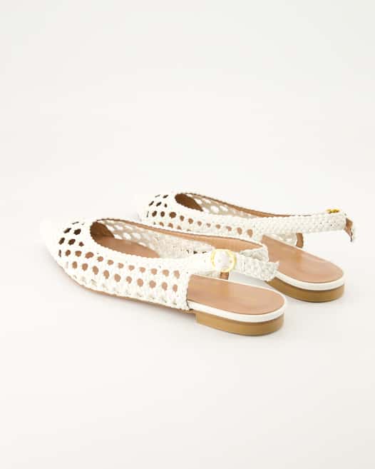Konstantin Starke 1969 Slingpumps in Weiß