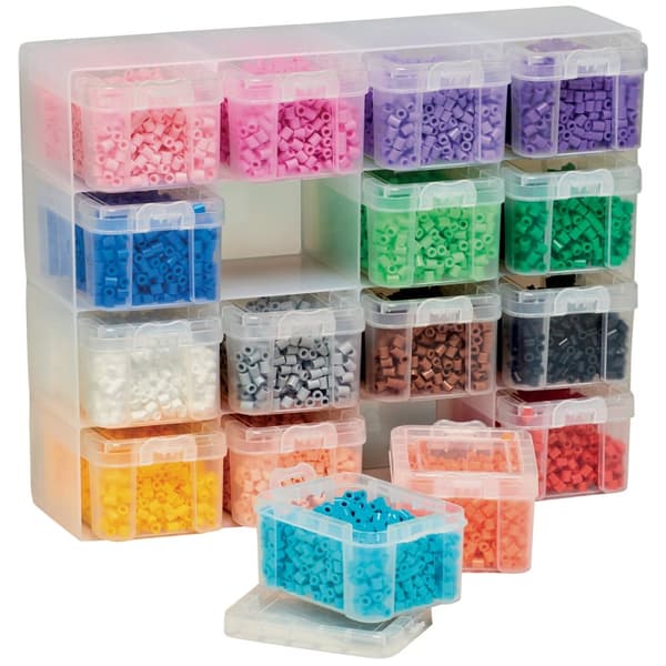 Hama Midi oppbevaringsboks sett 16 stk inkl. 16.000 perler
