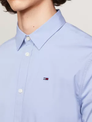 Camisa de corte justo e elástico