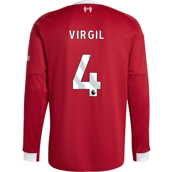 adidas Liverpool Thuis Shirt Longsleeve Virgil 4