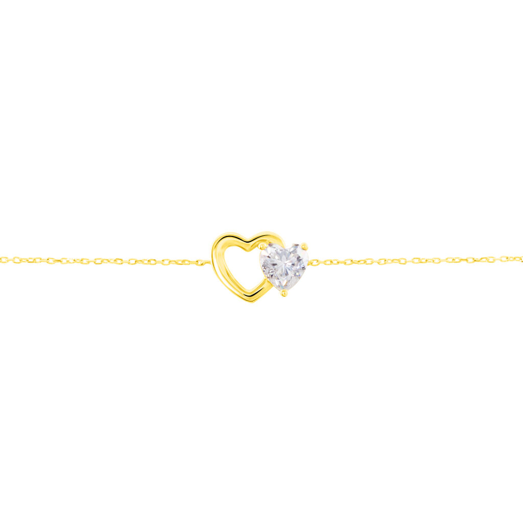 Bracelet Charlelie Or Jaune Oxyde