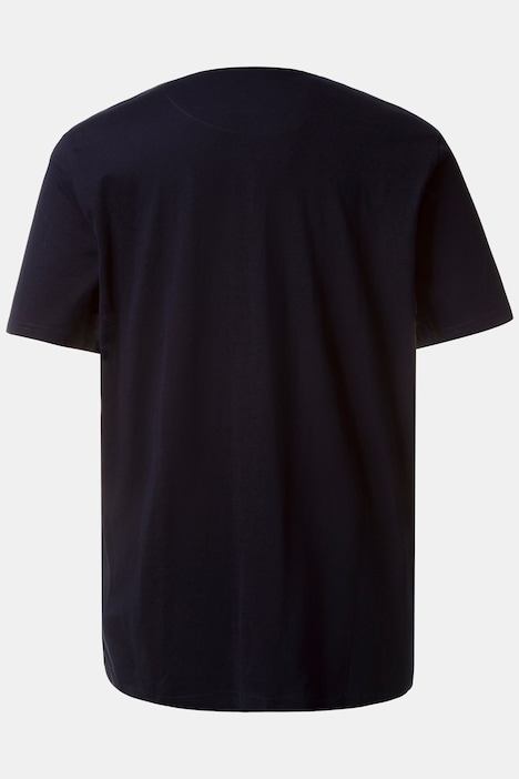 Henleys, Basic, 2er-Pack, Rundhals, Knopfleiste, bis 8 XL