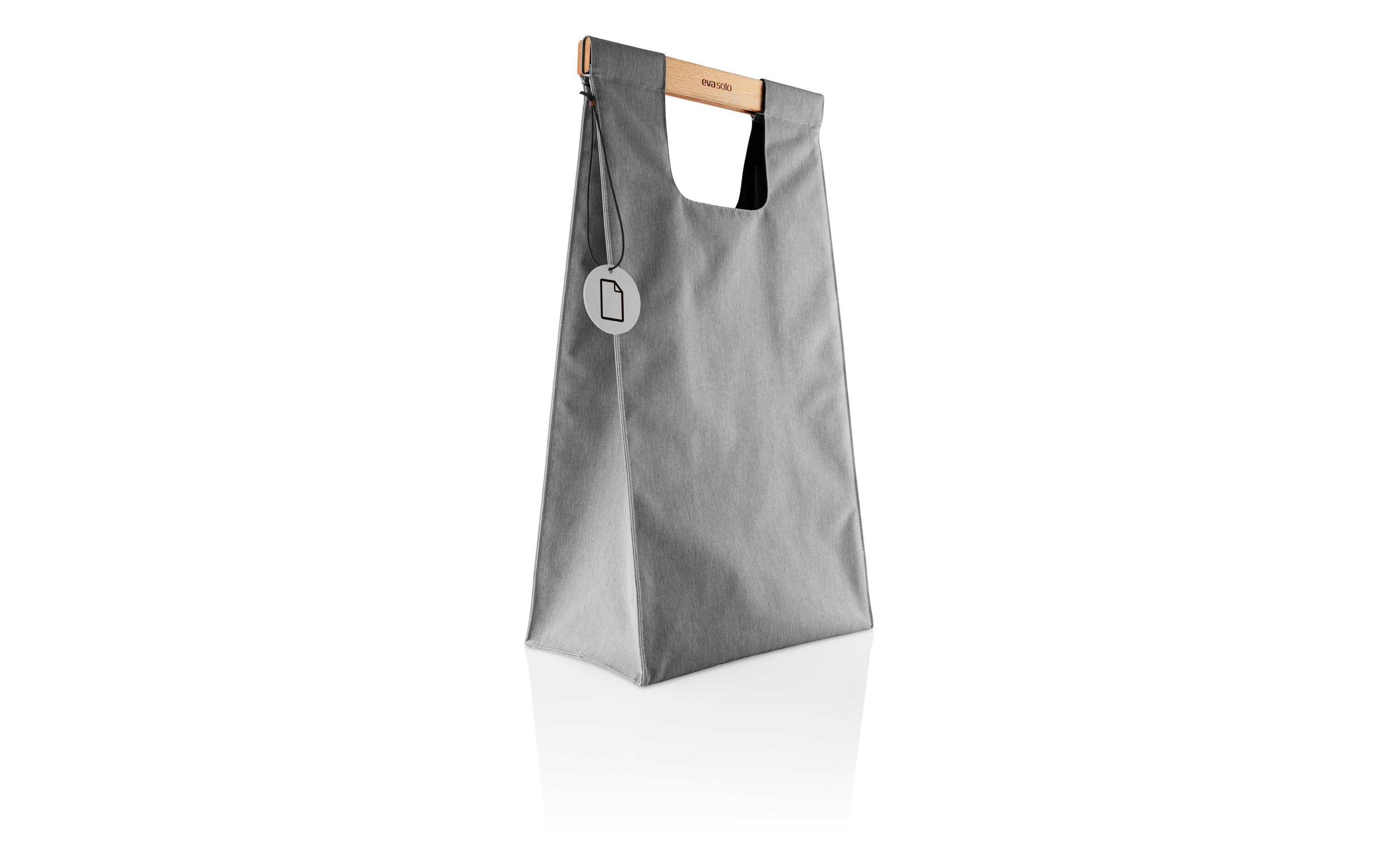 Recyclingtasche 28 l, GrauRecycling-Müllsack