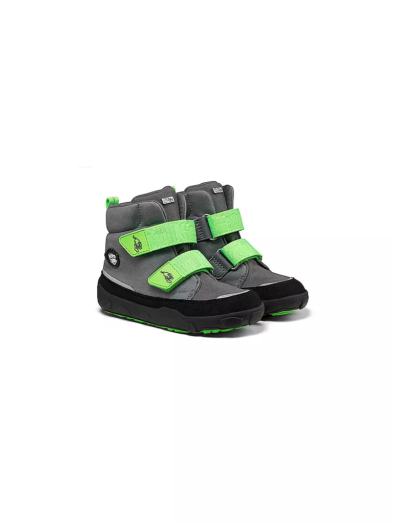 AFFENZAHN Kinder Winterstiefel VEGAN COMFY Panther schwarz