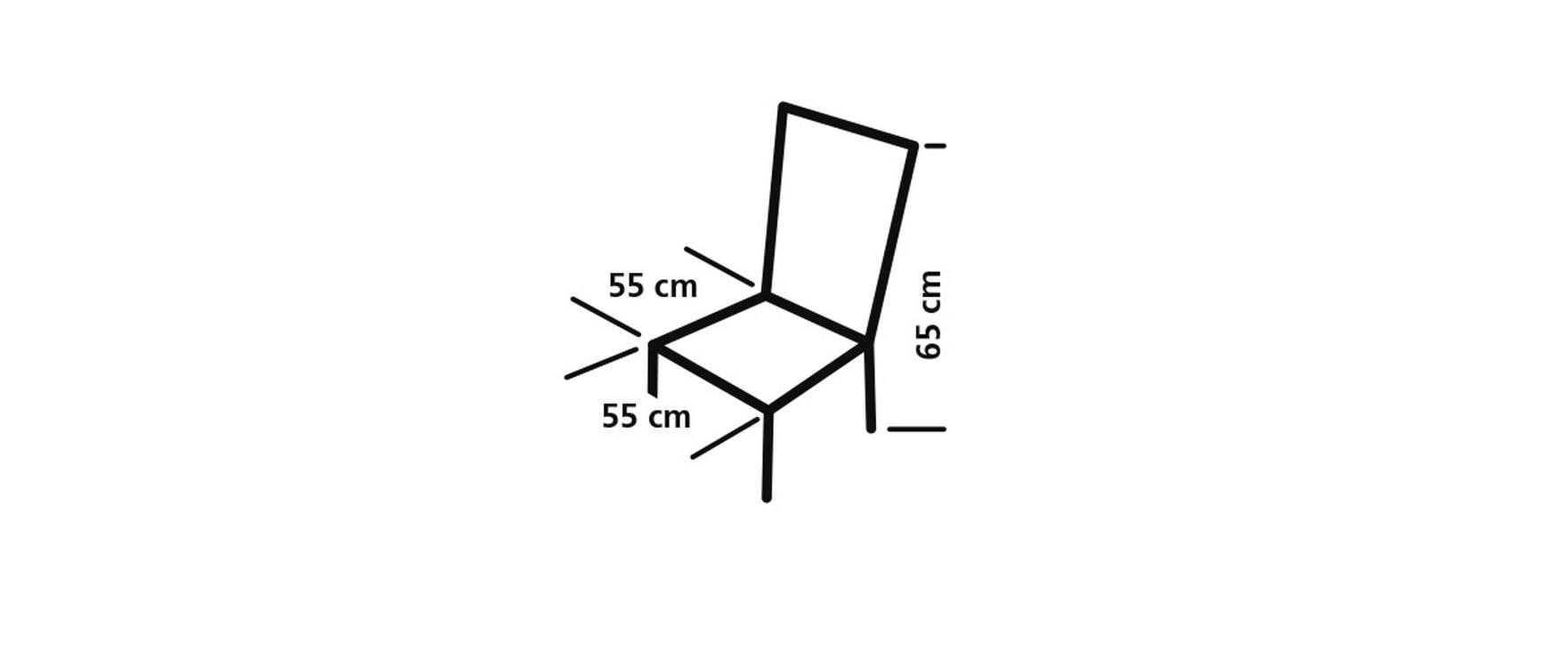Strandstuhl St. Tropez OrangeBeach Chair