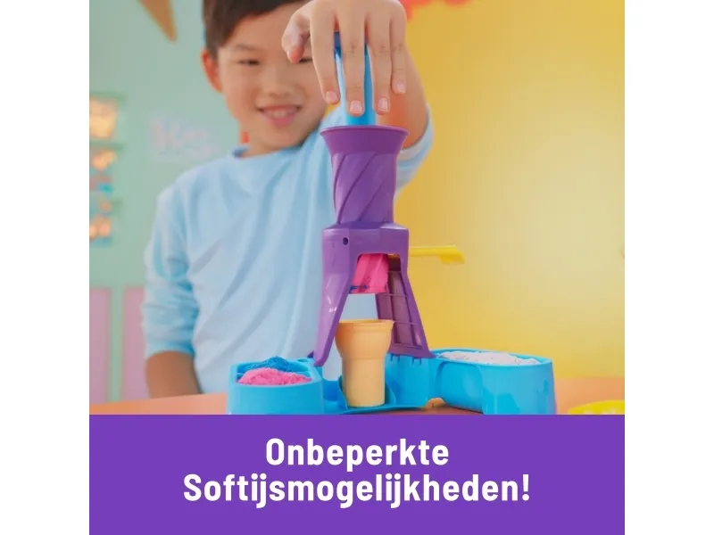 Kinetic Sand Soft Serve Station