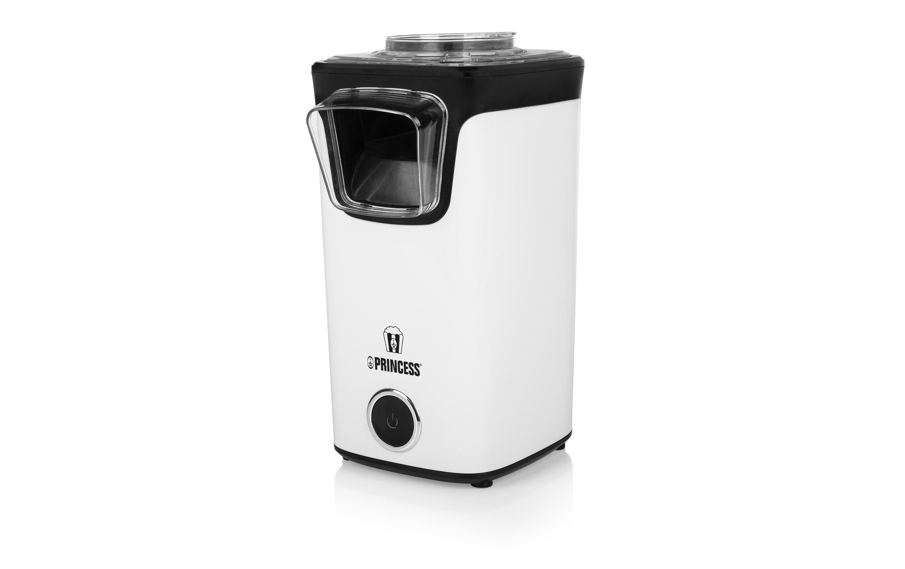 Popcorn Maschine 292986 WeissPopcorn-Maschine mit Sichtfenster