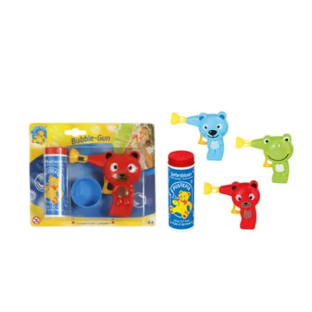 PUSTEFIX Bubble Gun, 1 Stück, 3-fach sortiert