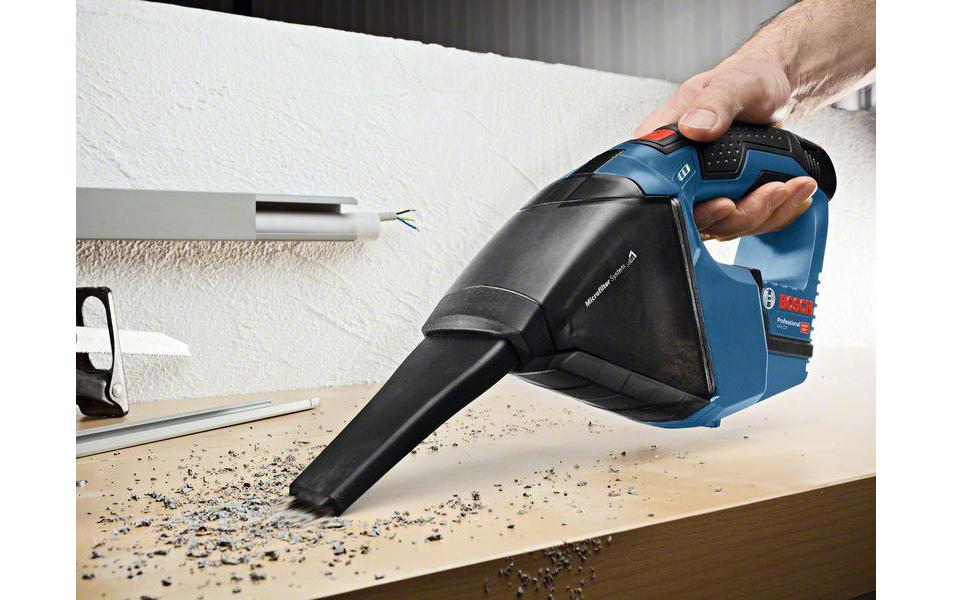 Akku-Handsauger GAS 12 V Blau/Schwarz<br>Handstaubsauger