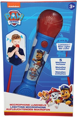 Paw Patrol Mikrofon Med Lyd Og Lys