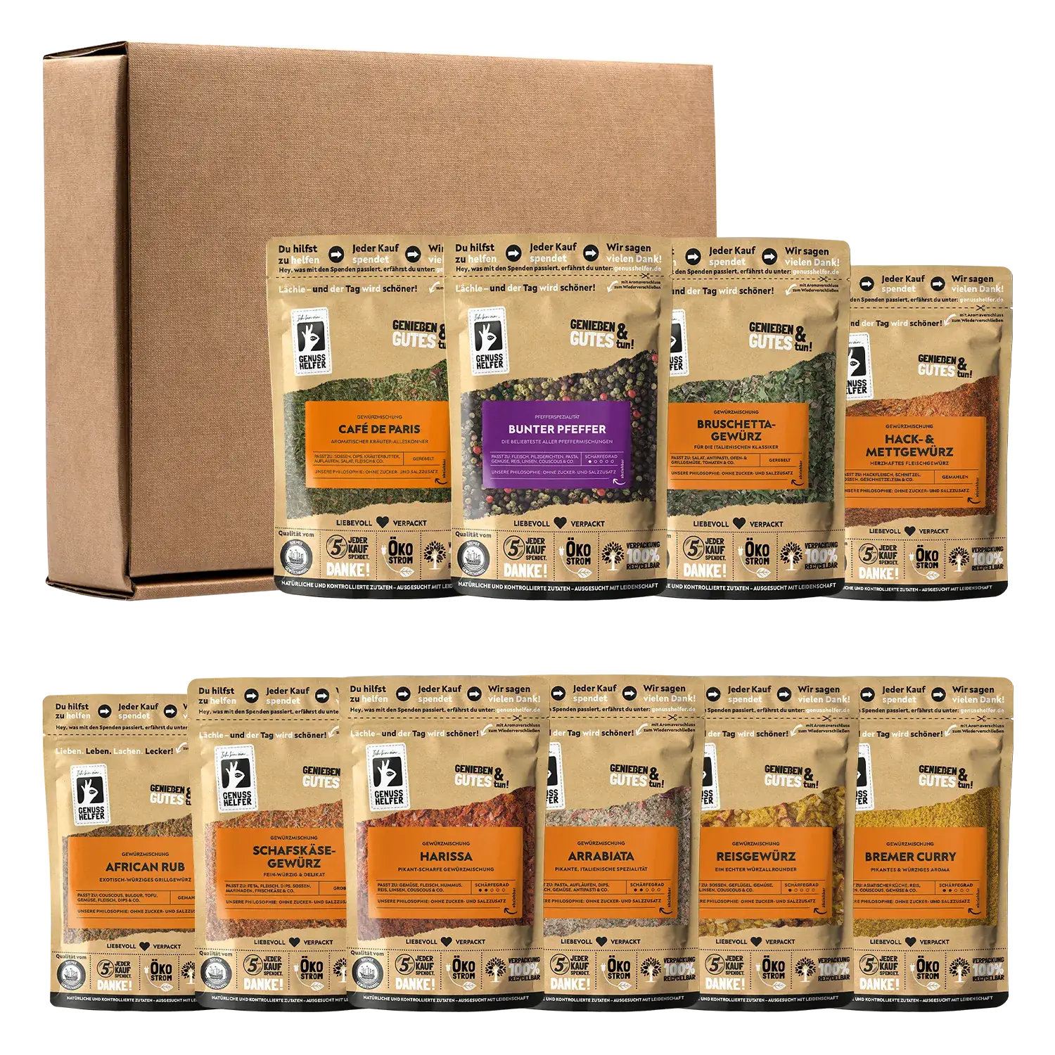 Genuss Box - Mischen Possible, 10 Tlg.