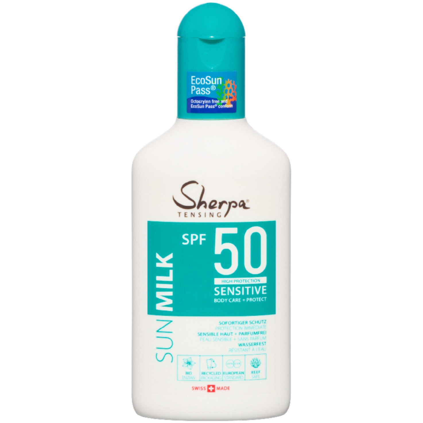 Sherpa Tensing Sonnenmilch SPF50 Sensitive