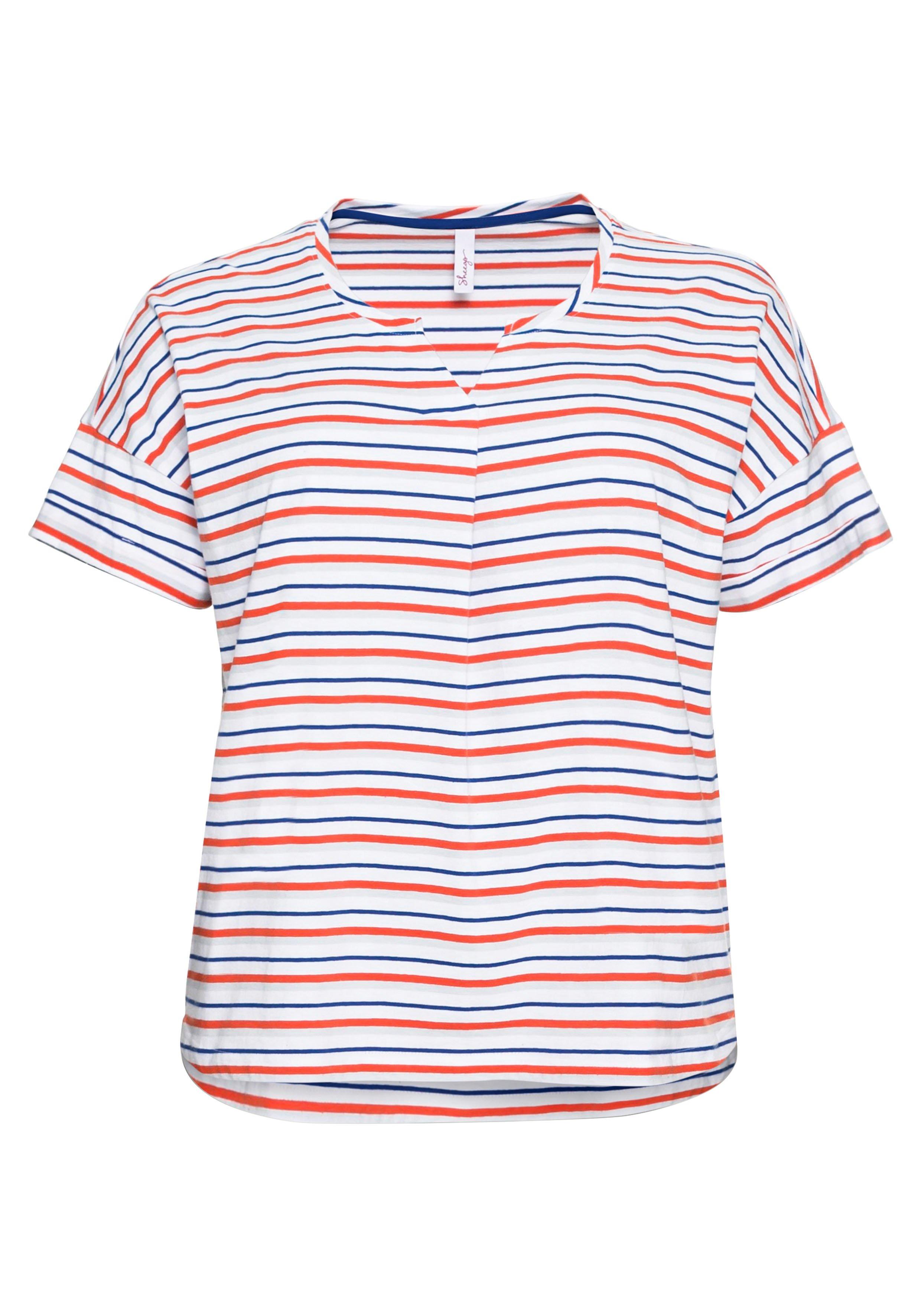 Shirt mit garngefärbten Ringeln
