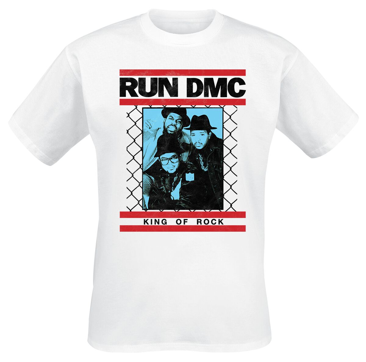 King of Rock Fence | Run DMC T-Shirt Manches courtes