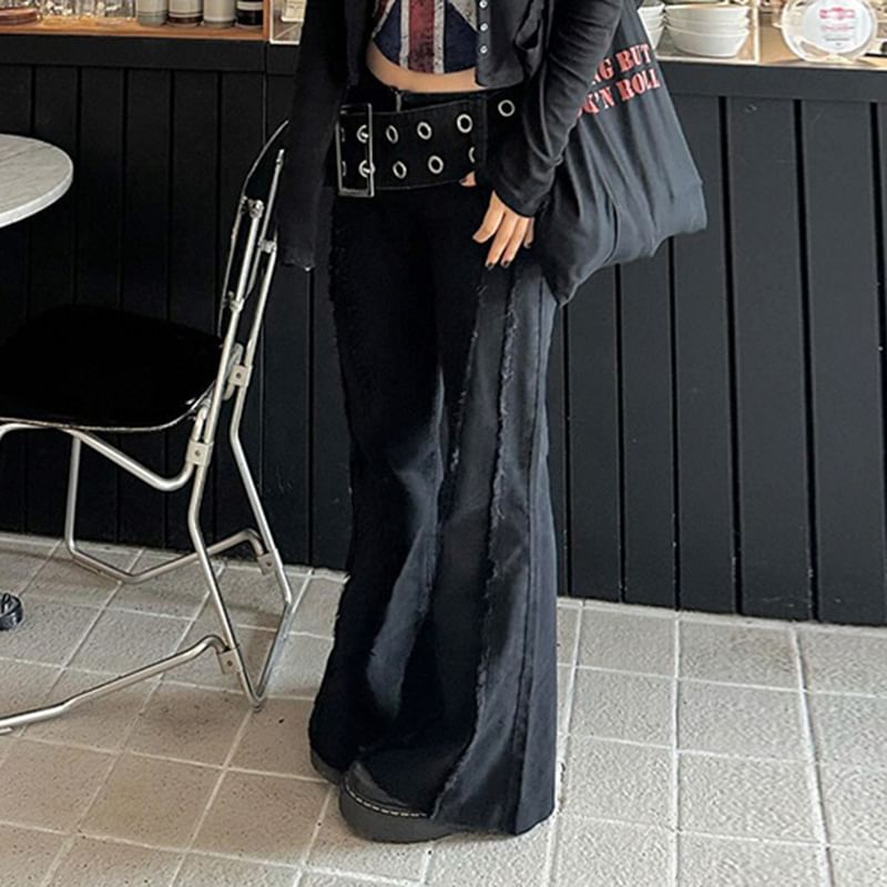 Trisica - Lage taille flared jeans