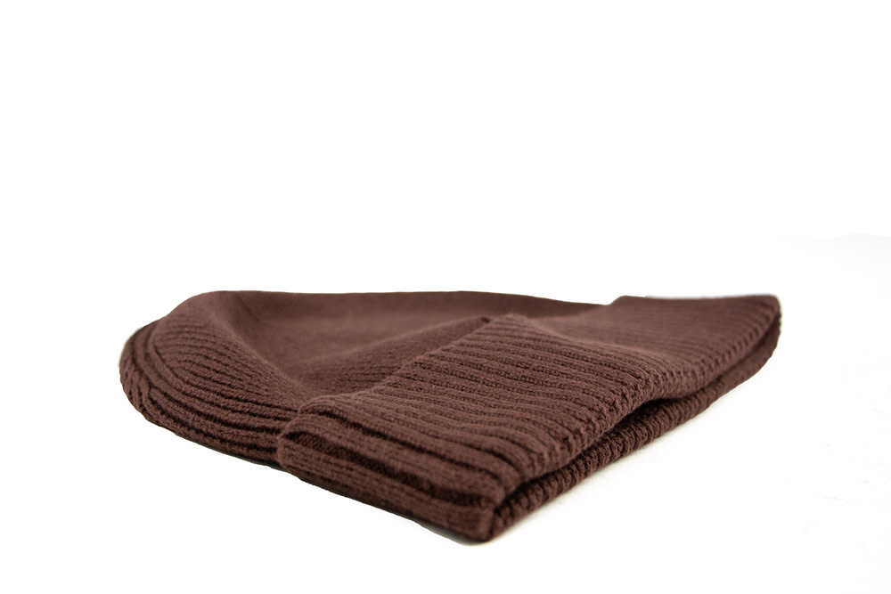 Tommy Hilfiger Cotton Beanie Rich Walnut