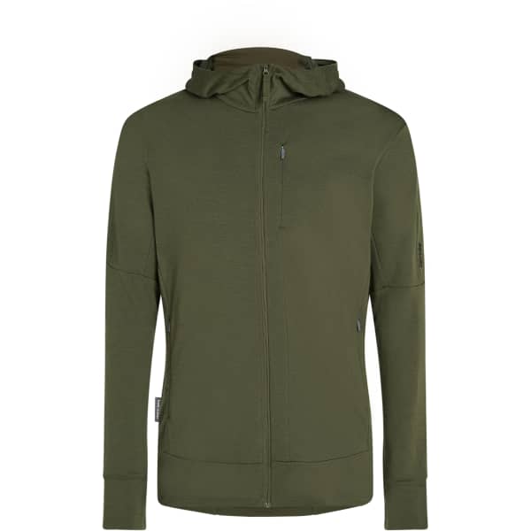 Veste polaire randonnée ICEBREAKER M 260 QUANTUM IV LS ZIP H LODEN