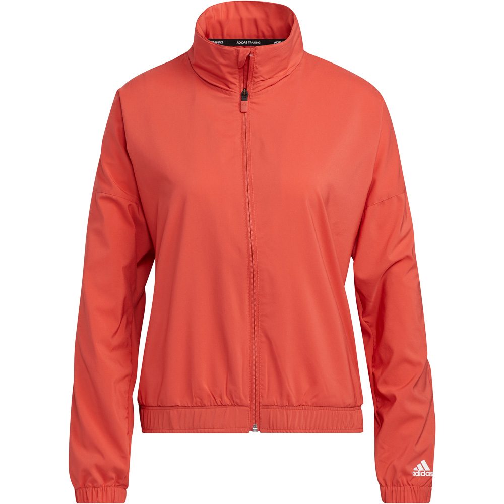 adidas 3 Bar Logo Warm-Up Jacke Damen crew red
